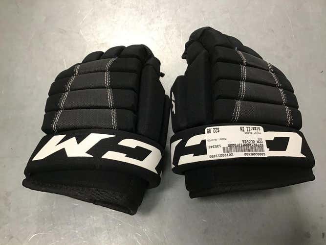 Used Ccm Gloves 11" Ice Hockey Gloves