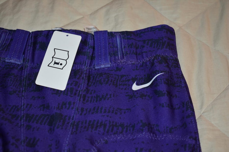 NWT - TCU Horned Frogs Nike Vapor Football Pants (Sample), Youth Large