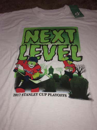 Washington Capitals 2017 Playoff T-Shirt new XL