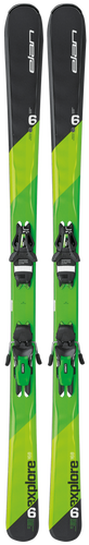 New Elan Explore 6 144cm Skis With EL 9 Bindings (SY299)