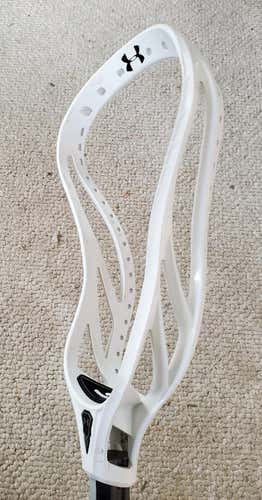 White Under Armour Command Low Head