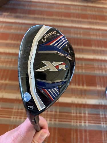 Callaway Left Hand XR Hybrid #3 reg flex