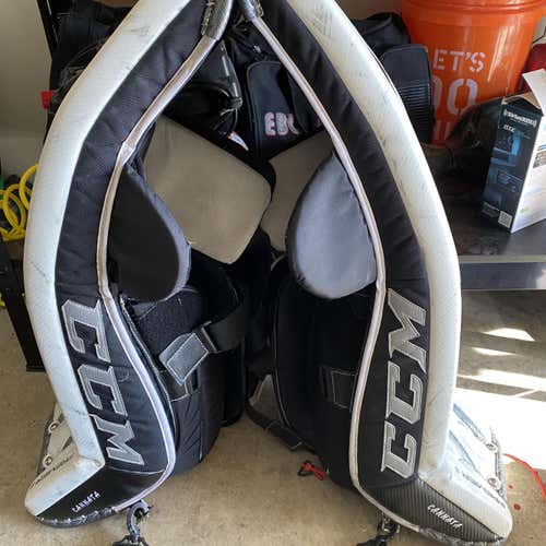 Senior 34" CCM Premier II Pro Pro Stock Goalie Leg Pads