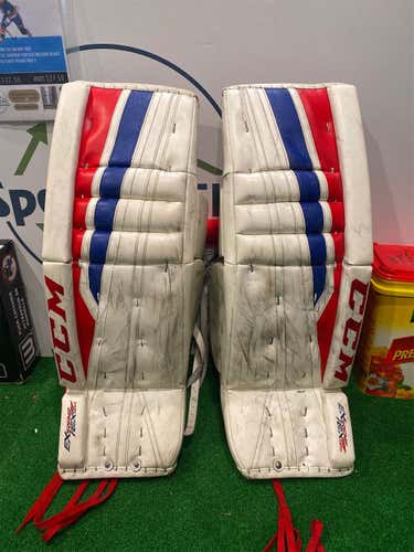 Senior 34+1" CCM Extreme Flex 860 Goalie Leg Pads