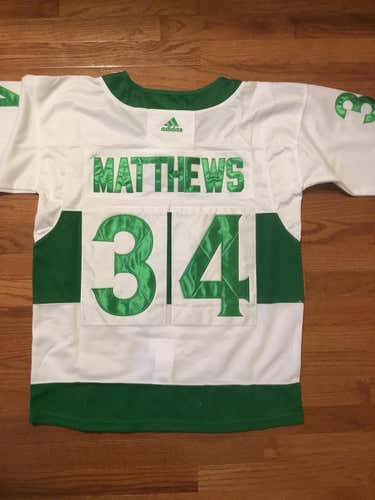 New Auston Matthews Toronto Maple Leafs Toronto St. Pats Jersey! Size 50/M
