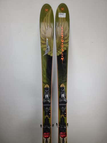 Used Rossignol Bandit B83 168 Cm Downhill Ski Mens Combo