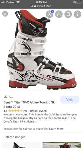 New Dynafit Ski Boots