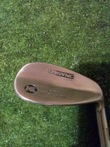 Knight In Sync Copper High Spin 60* Sand Wedge (SW) Steel shaft