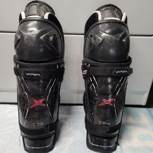 Senior Bauer 1x  Shin Pads Size 14"