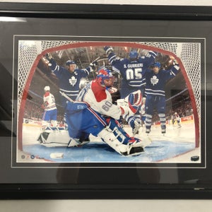 Leafs/Habs Sundin/Lindros Goal Framed Photo