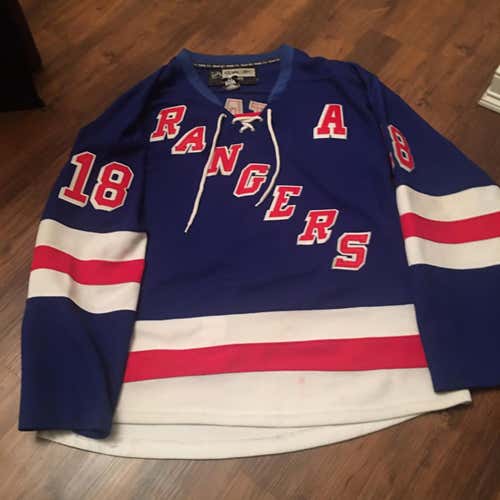 NY Rangers Marc Staal Reebok Stitched Nhl Jersey Size 52 XL
