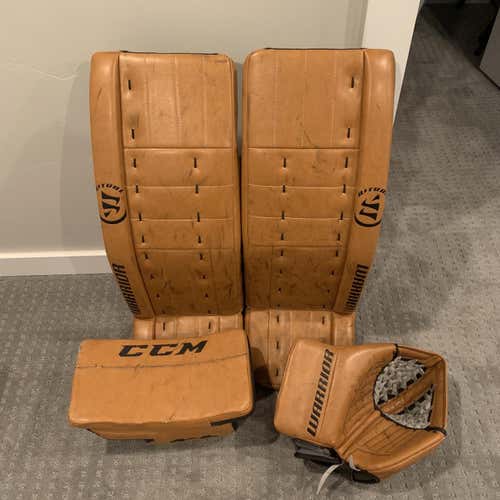 Brown Used 33" Regular Ritual G4 Senior Goalie Full Set