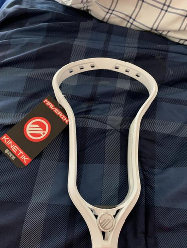 White New Attack & Midfield Maverik Unstrung Kinetik Head