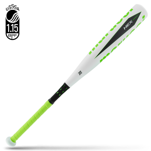 New USSSA Certified Marucci Composite Hex Composite Bat (-10) 18 oz 28"