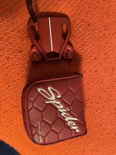 Used Men's TaylorMade Right Handed Mallet Spider Tour Red Sightline Putter 35"