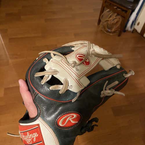 Black Kid Pitch (9YO-13YO) Infield Gamer 11.25" Baseball Glove