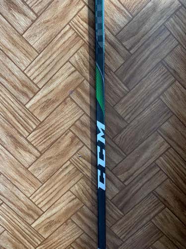 Used Intermediate CCM Left Hand RibCor Trigger 4 PRO Hockey Stick Toe Pattern Pro Stock