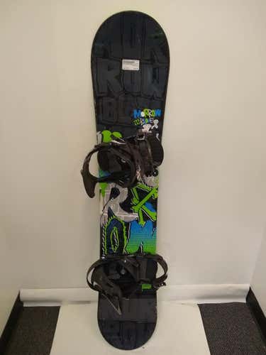 Used Morrow Blaze 136 Cm Snowboard Boys Combo