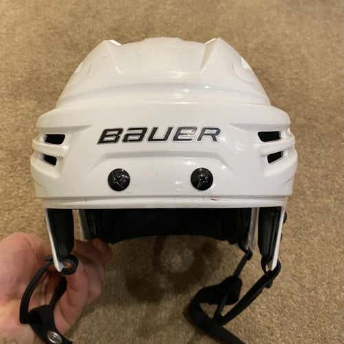 White Bauer IMS 9.0 Helmet - Small