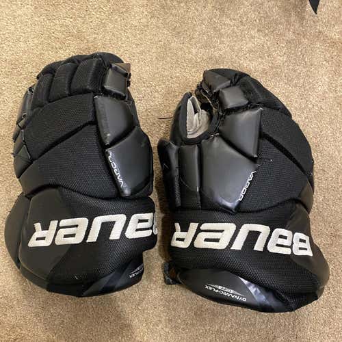 Black Senior Bauer Vapor X:30 14" Gloves