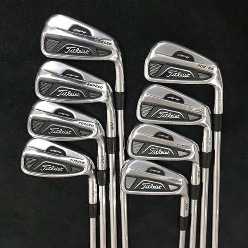 Men's Right Handed AP2 712 Forged Stiff Flex Steel Shaft Iron Set