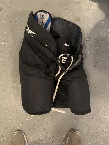 Black Used Senior Large Reebok 7k Hockey Pants