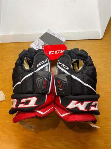 Black Junior CCM Jetspeed FT1 12"  Gloves