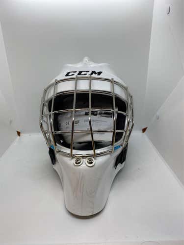 White Junior CCM 1.5  Goalie Mask
