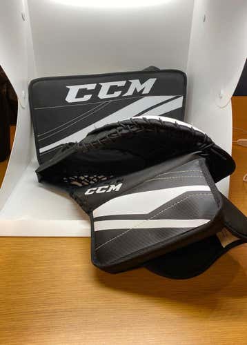 Black Senior Regular CCM 300 Senior Street Hockey Glove And Blocker set- Regular