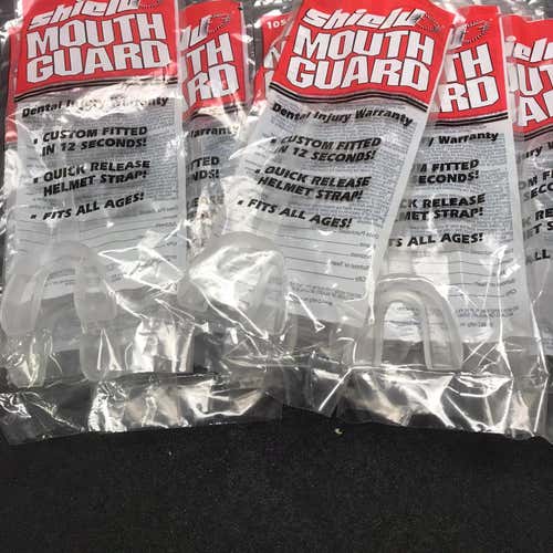 10 PACK Sheild Mouthguards (Clear)
