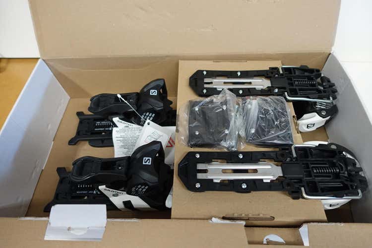 New Salomon Alpine Touring Guardian MNC 13 Small Ski Bindings 115 mm Brake Width Max Din 13