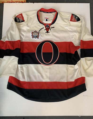 New Reebok 2014 Heritage Classic Ottawa Senators NHL Pro Stock Hockey Jersey 58