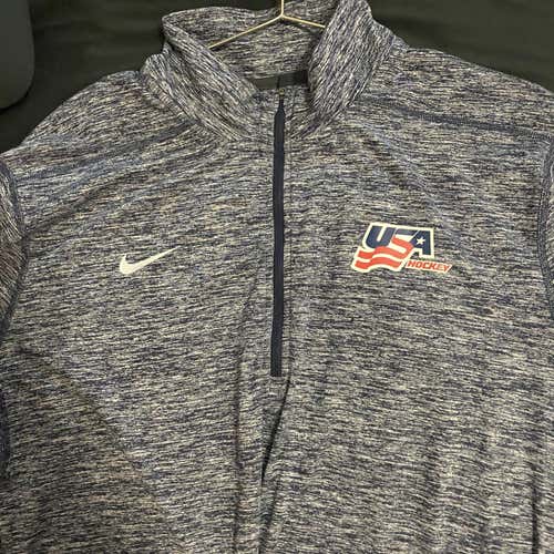 Nike USA Hockey Dri-Fit Quarter Zip