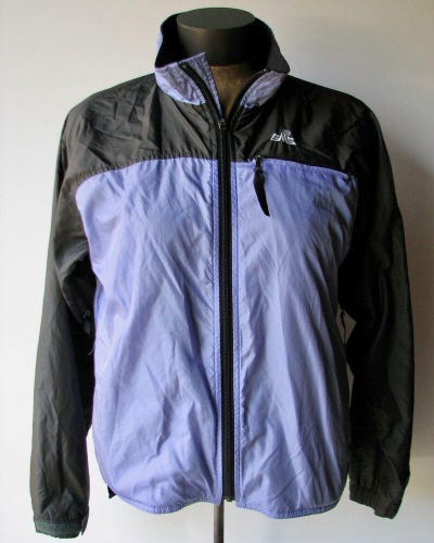 Eastern Mountain Sports EMS Women's Black/Blue ActiveWear Shell Jacket Sz.Medium