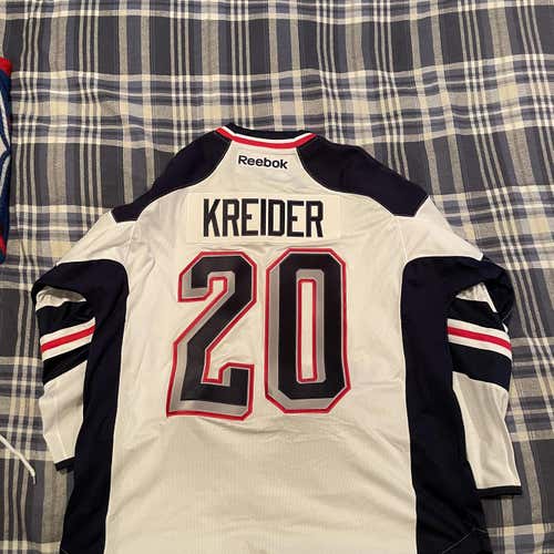 Chris Kreider Authentic New York Rangers Stadium Series Jersey