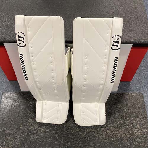 New 34+1.5" Warrior Ritual G4 Goalie Leg Pads
