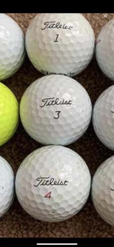 100 Used Assorted Titleist Golf Balls (make Offers)