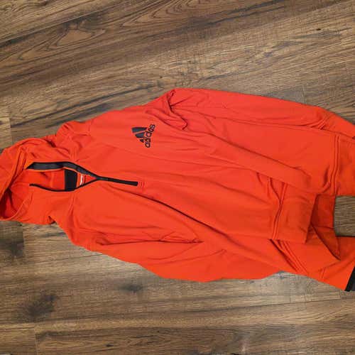 Orange Adult Large Adidas Sweatshirt