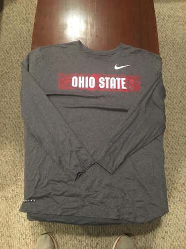 Ohio state Gray Used Men's Adult XL Nike Shirt