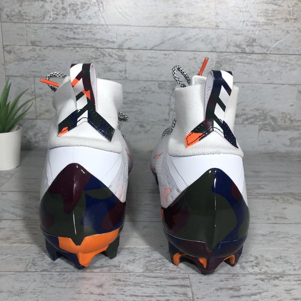 Nike Vapor Untouchable Pro 3 White/Orange Camo Football  display picture 3