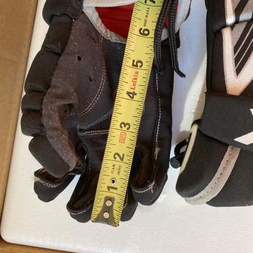 Black Used STX Stinger 12" Lacrosse Gloves