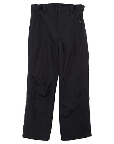 *NEW* Black Men's Adult Small RAWIK fleece-lined full side zip Ski Pants Style