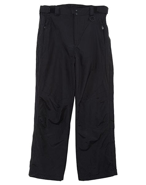 *NEW* Black Men's Adult Small RAWIK fleece-lined full side zip Ski Pants Style