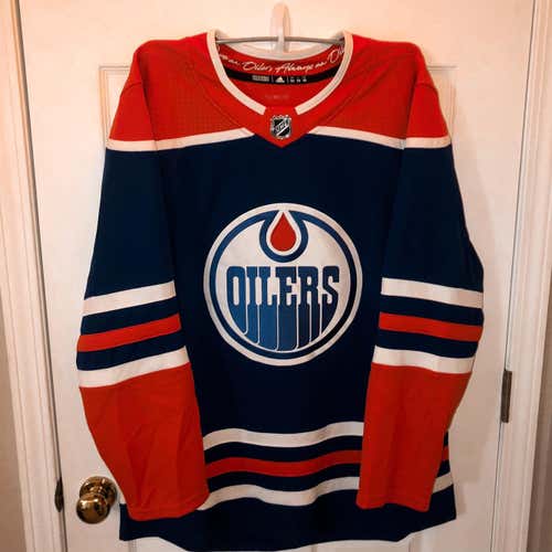 Edmonton Oilers Adidas Alternate jersey