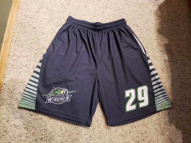 Wichita Wingmen Lacrosse Shorts #29 XL