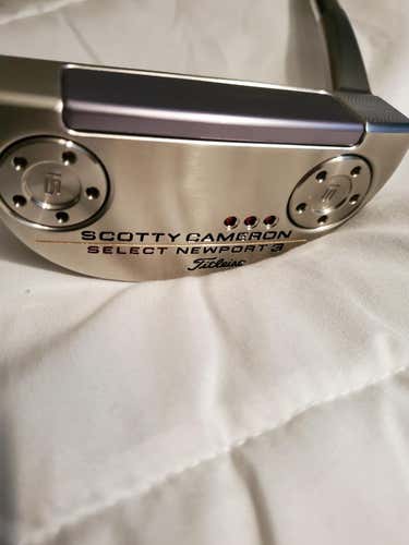 New Men's Scotty Cameron Right Handed Blade 2018 Select Newport 3 Putter 34"