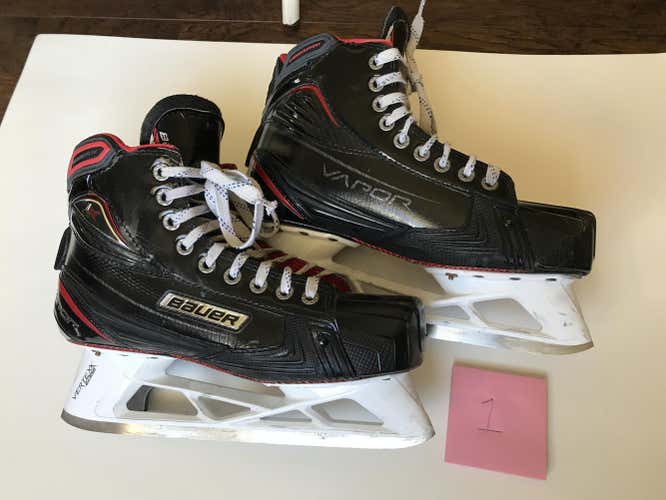 Pro Stock Bauer 1X Goalie Skates - Size 8.5D