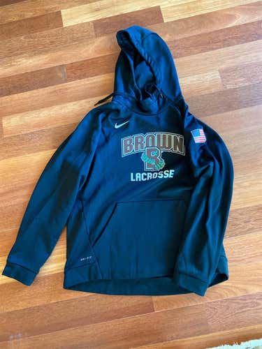 Brown Lacrosse Nike Dri Fit Sweatshirt