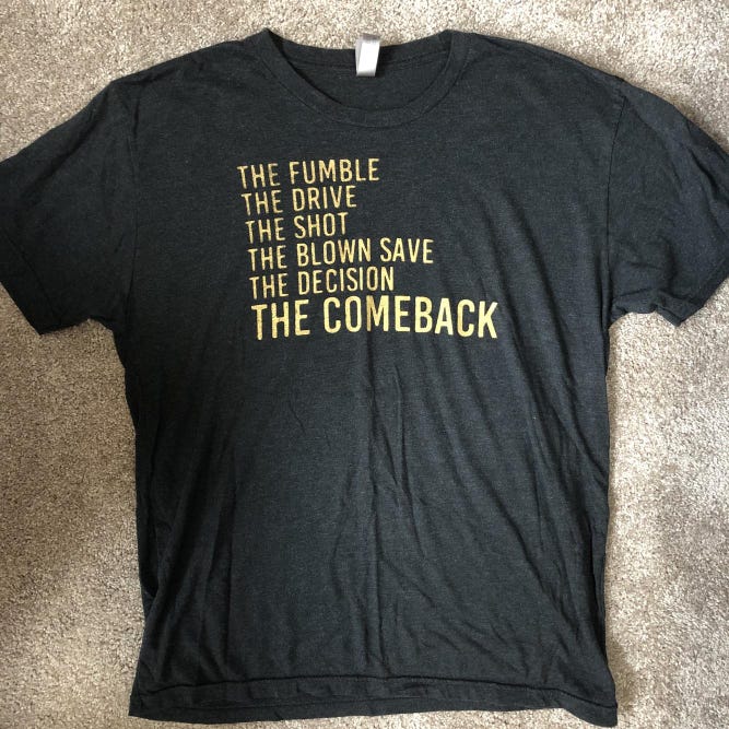 Cleveland Sports Memory T-Shirt