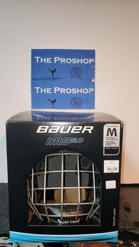 New Medium Bauer IMS 5.0 Helmet